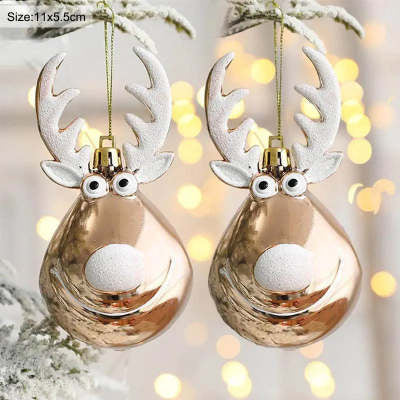 Decorative Ornaments Christmas Tree Ornaments Plastic