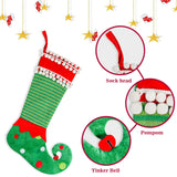 Fashion Simple Christmas Stockings Christmas Elf Decoration